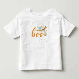 Camiseta Infantil Bebê Fantasma Fofinho Lenço Chupeta Boo 