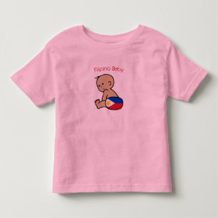 Camiseta Infantil Bebê filipino