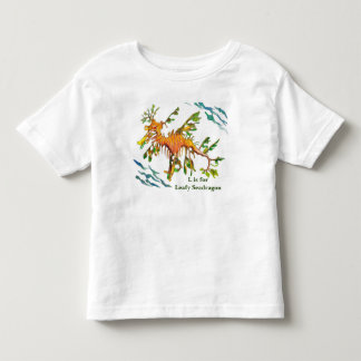 Camiseta Infantil Bebê frondoso dos trabalhos de arte de Seadragon e