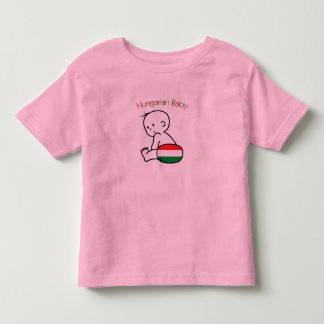 Camiseta Infantil Bebê húngaro