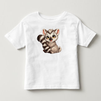 Camiseta Infantil Bebê Lêmure Adorável