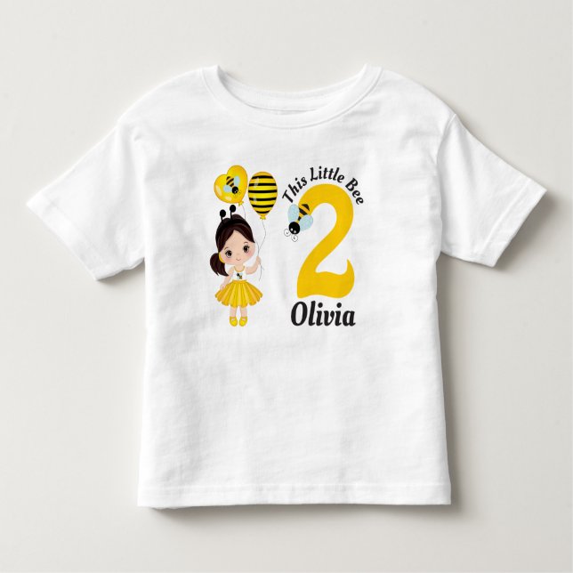 Camiseta Infantil Bebê Menina Bonita Nascida Toddler-Shirt (Frente)