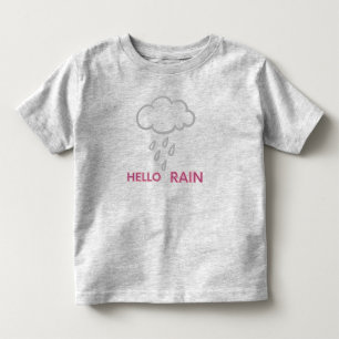 Camiseta Infantil Bebê Verão Cinza