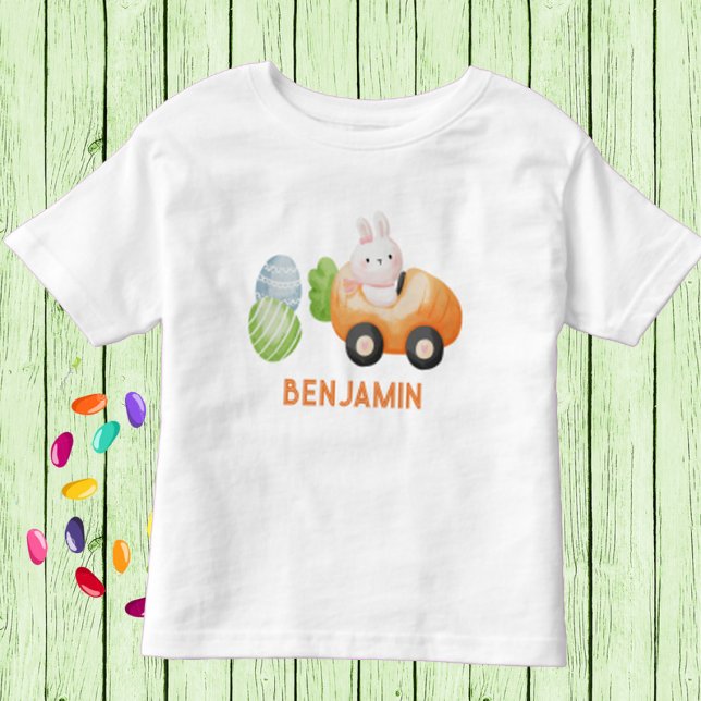 Camiseta Infantil Bebês com ovos de Páscoa personalizados (Criador carregado)