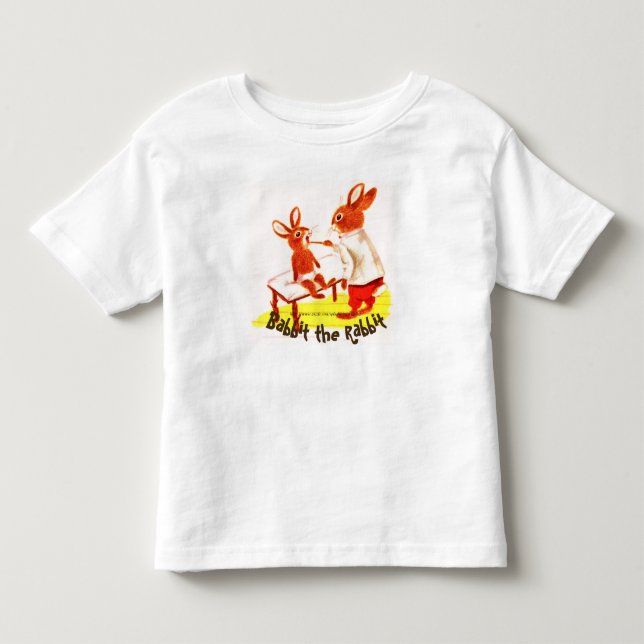 Camiseta Infantil "Bebês, o Coelho" (Frente)