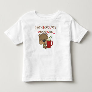 Camiseta Infantil Bebida Connoisseur de Chocolate Quente