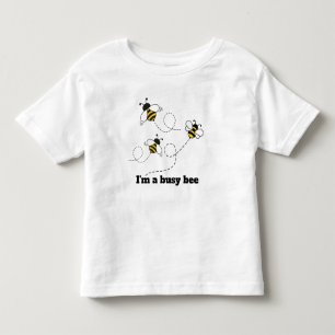 Camiseta Infantil Bee Kids Ocupados Figurino De Abelhas Cuta De Cami