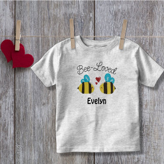 Camiseta Infantil Bee Reprodutiva Amada Personalizada