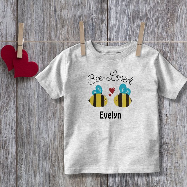 Camiseta Infantil Bee Reprodutiva Amada Personalizada (Criador carregado)