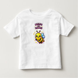 Camiseta Infantil Beelive in yourself – Cute Toddler Girl T-Shirt