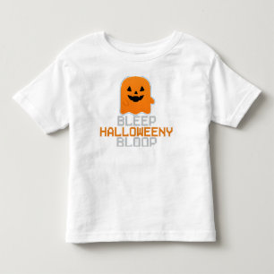 CAMISETA INFANTIL BEEP BLOCO DE HALLOWEEN