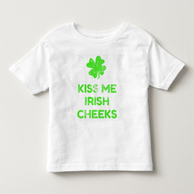 Camiseta Infantil Beije-me Irish Cheeks DS (Frente)