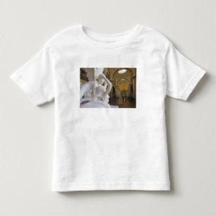 Camiseta Infantil Beijo de Cupido e Psiquê, por Antonio Canova