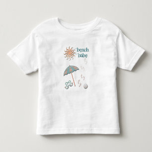Camiseta Infantil Bela de Praia-Guarracha, Bola, Pegadas na Areia