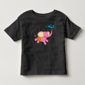Camiseta Infantil Bela Design de Elefante de Bebê Nervoso T-shirt To