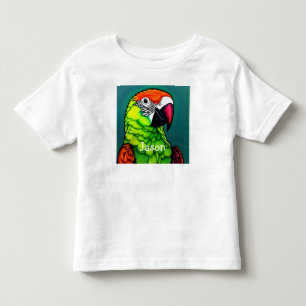 Camiseta Infantil Beleza da Floresta Tropical Exótica