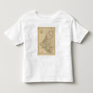 Camiseta Infantil Bélgica e Holland, 1812