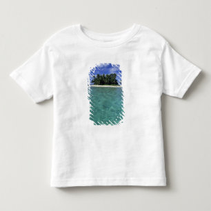 Camiseta Infantil Belize, Recife de Barreira, Ilha ou caye sem nome.