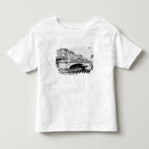 Camiseta Infantil Belle-Alliance constrói uma ponte sobre, Berlim,