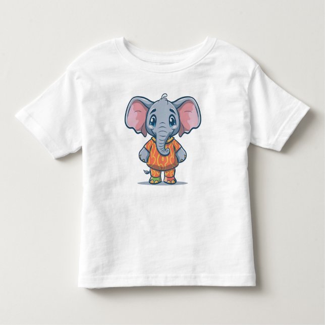 Camiseta Infantil Belo elefante (Frente)