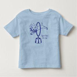 Camiseta Infantil Belo Marinho - Leão Azul Circus