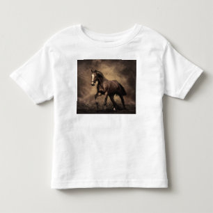 Camiseta Infantil Belo travesseiro decorativo marrom