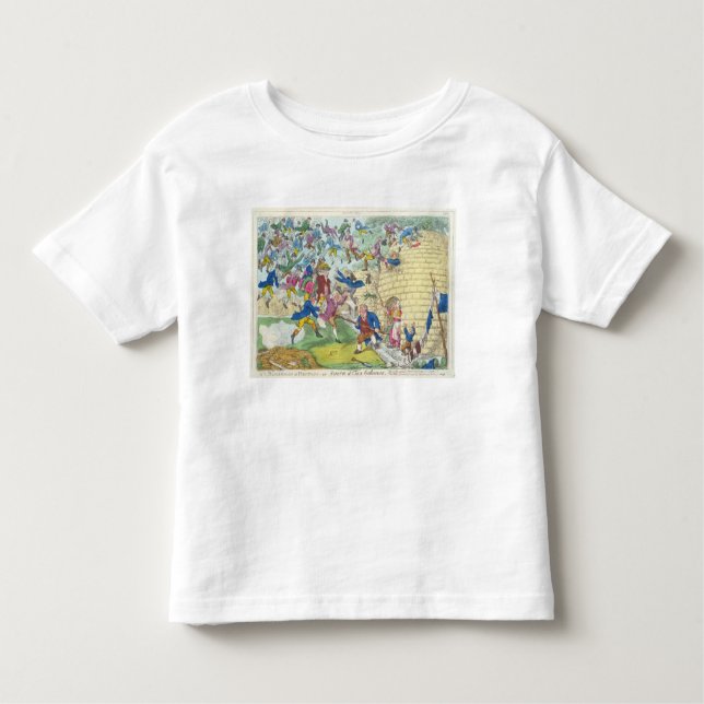 Camiseta Infantil Bênçãos da Grã-Bretanha - ou enxame de impostos (Frente)