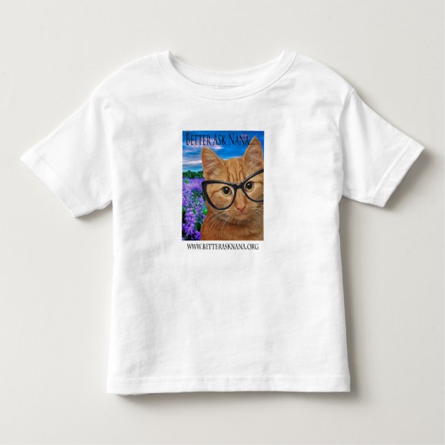 Camiseta Infantil berbequim de bebê, é melhor perguntar à nana (Frente)