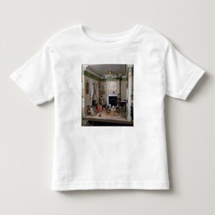 Camiseta Infantil Berçário com os brinquedos da "senhorita Milha"