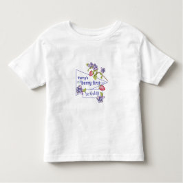Camiseta Infantil Berry First Birthday