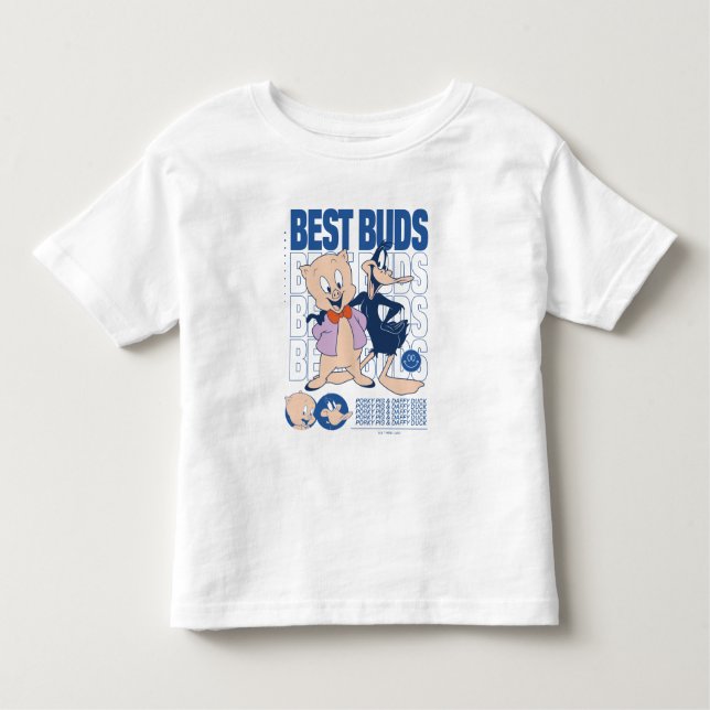 Camiseta Infantil Best Buds Porky Pig & DAFFY DUCK™ (Frente)