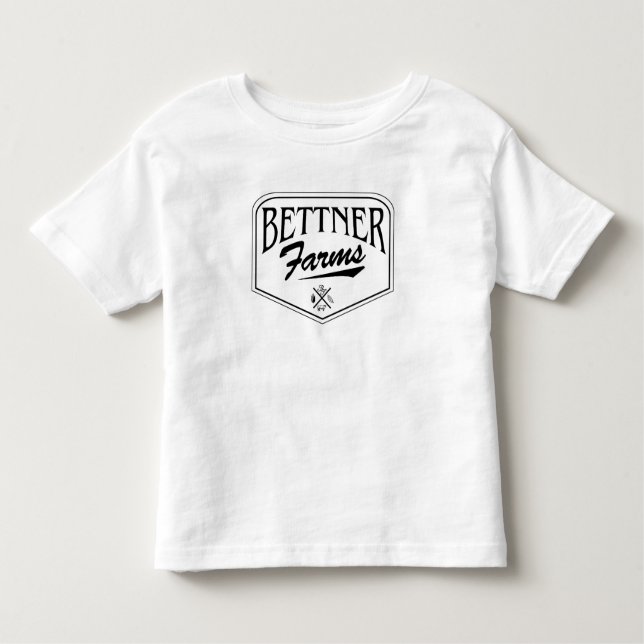 Camiseta Infantil Bettner Fazenda Design Toddler Tshirt (Frente)