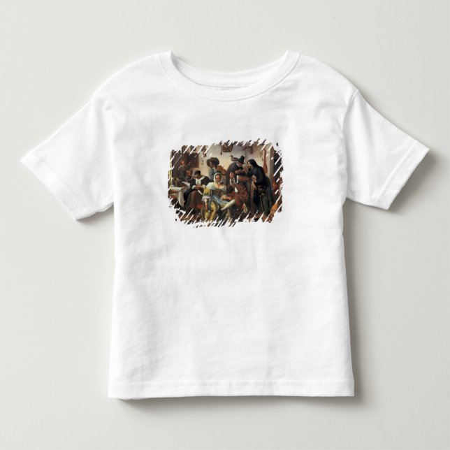 Camiseta Infantil Beware do luxo, c.1663 (Frente)