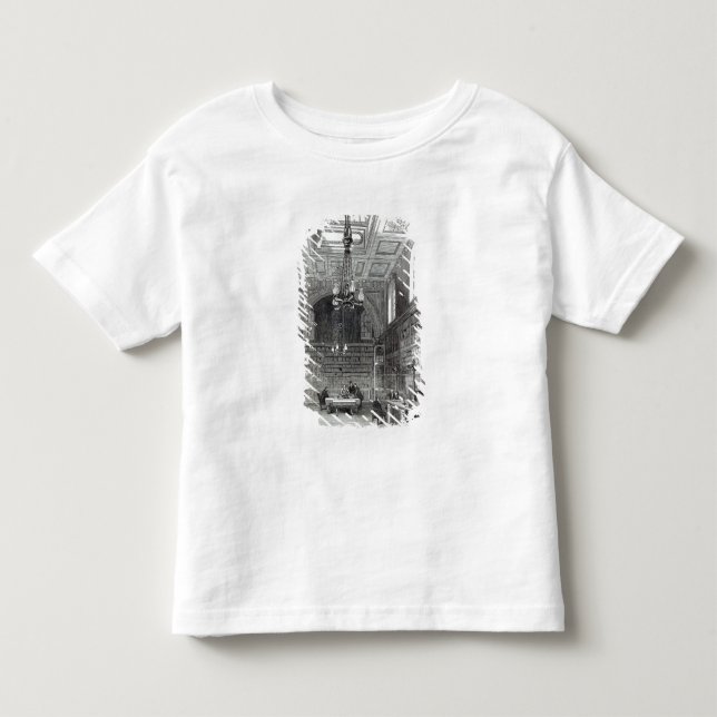 Camiseta Infantil Biblioteca da Casa dos Lordes (Frente)