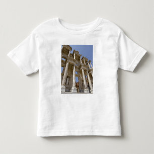 Camiseta Infantil Biblioteca de Celsus, construída em 114-117 d.C.