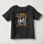 Camiseta Infantil Bicicleta Elétrica E-Bike Way Cooler Bike Funny<br><div class="desc">Engraçado Presente de Ebike para amantes de bicicletas elétricas. E-Bike Como Uma Bicicleta Normal Mas Muito Mais Fria.</div>