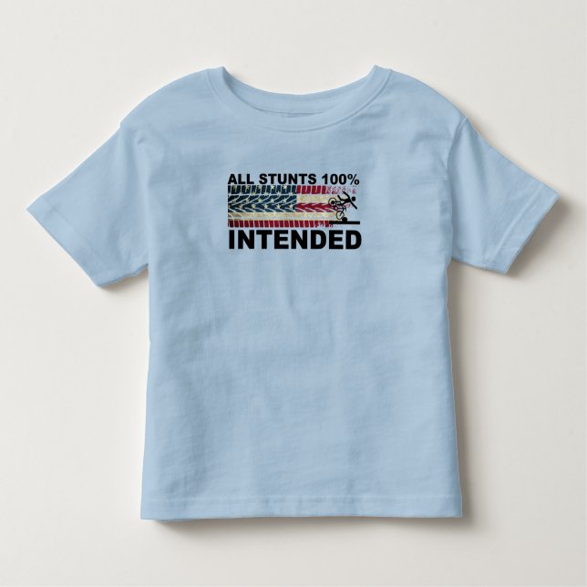Camiseta Infantil Bicicleta Engraçada Todas As Pedras Pretendidas, E (Frente)