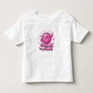 Camiseta Infantil Bicking para uma Cura - Cancer de Mama de Futebol