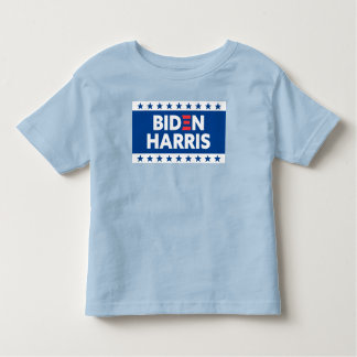 Camiseta Infantil Biden / Harris Stars Frame White Blue