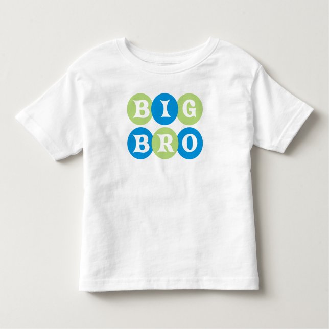 Camiseta Infantil Big Bro (Frente)