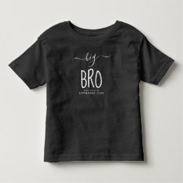 Camiseta Infantil Big Bro | Anúncio Personalizado de Novo Bebê Diver