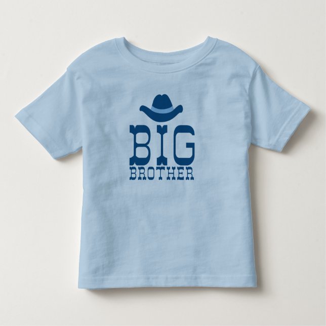 Camiseta Infantil Big Brother Cowboy Hat (Frente)