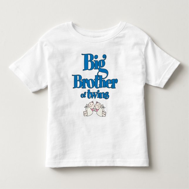 Camiseta Infantil Big Brother das Gêmeas (Frente)