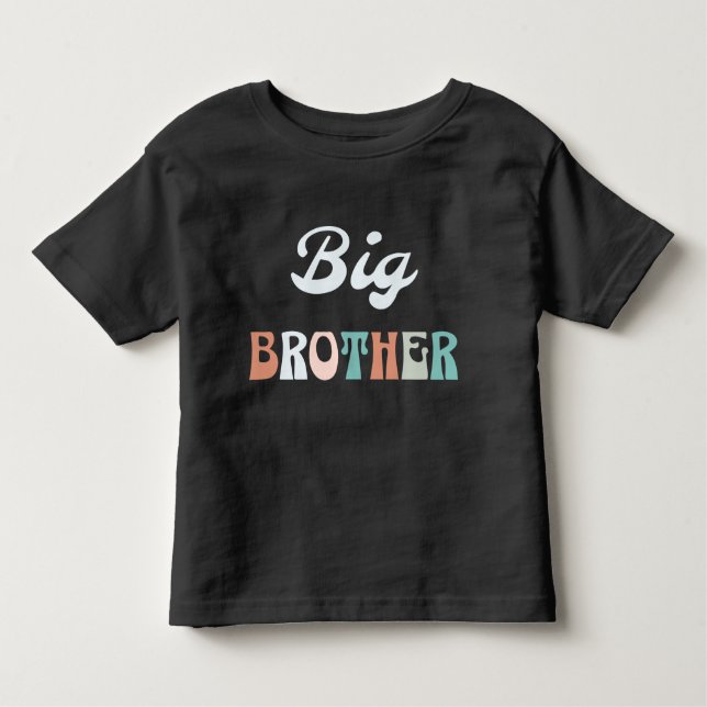 Camiseta Infantil Big Brother Groovy (Frente)