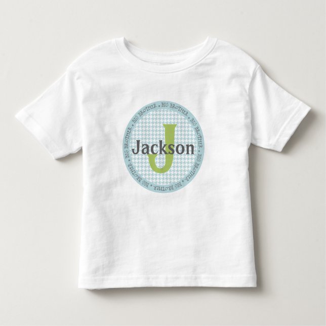 Camiseta Infantil Big Brother Personalizado Tee (Frente)