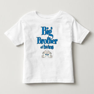 Camiseta Infantil Big Brother Twin Boys Tee