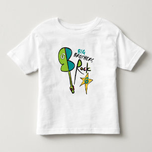 Camiseta Infantil Big Brothers Rock!