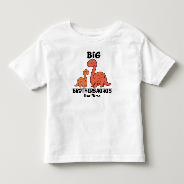 Camiseta Infantil Big Brothersaurus 2 (Frente)