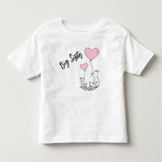 Camiseta Infantil Big Sister Gift