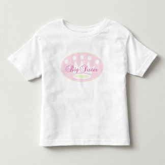 Camiseta Infantil Big Sister T Shirt